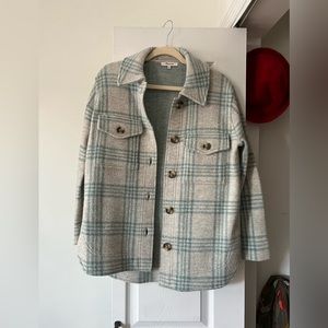 Madewell boiled wool shirt jacket